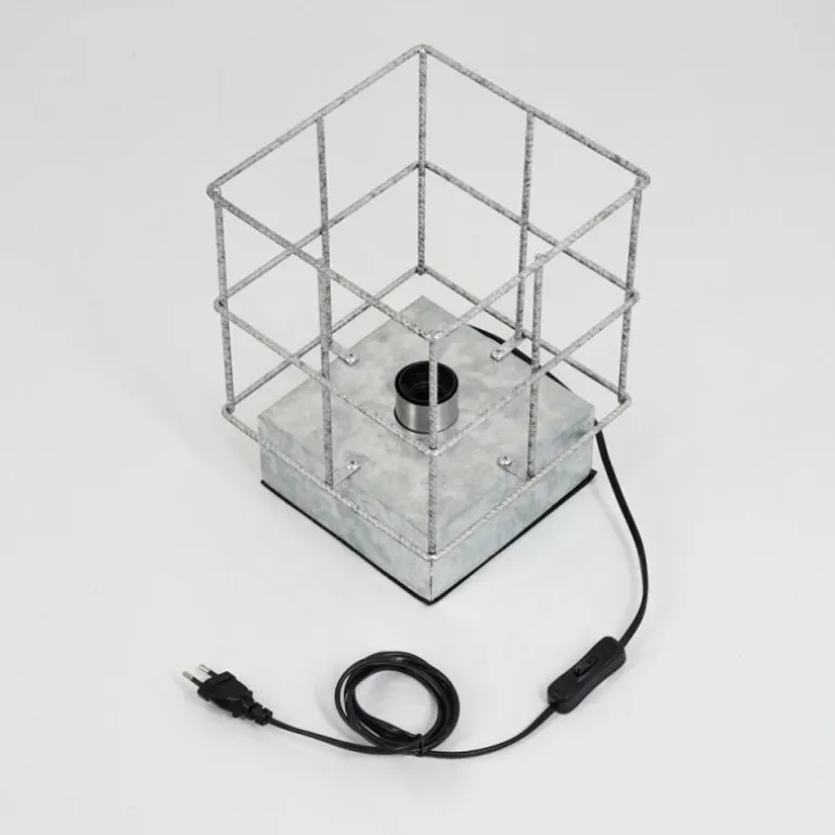 Lampe de table Fevaag Nickel mat, 1 lumière