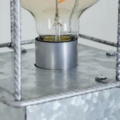 Lampe de table Fevaag Nickel mat, 1 lumière