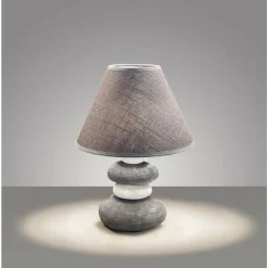 Lampe de table FHL easy Bella Gris, 1 lumière