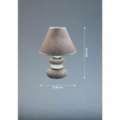 Lampe de table FHL easy Bella Gris, 1 lumière