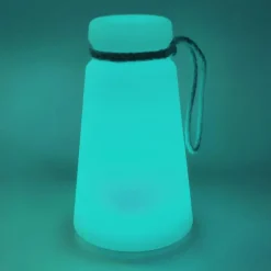 Lampe de table FHL easy Bruno LED Blanc, 1 lumière, Télécommandes, Changeur de couleurs