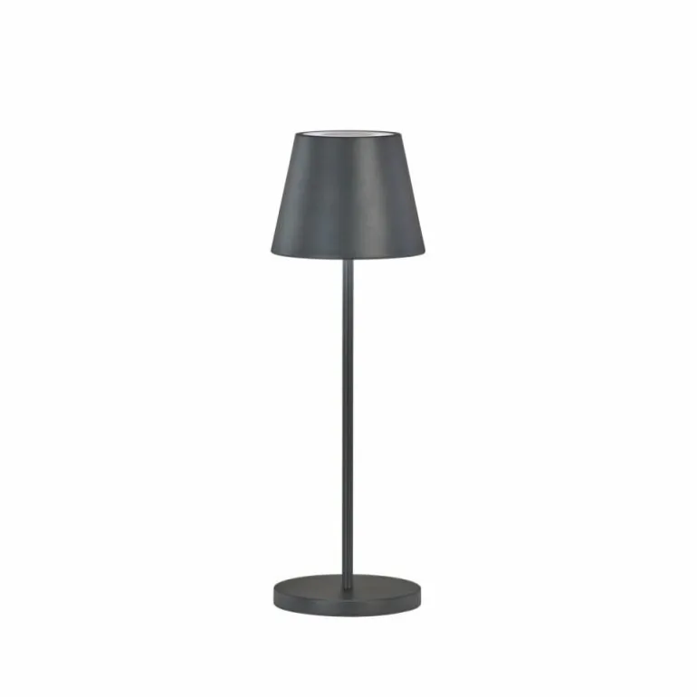 Lampe de table FHL easy Cosenza 2.0 LED Noir, 1 lumière, Changeur de couleurs