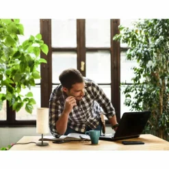 Lampe de table FHL easy Kira Noir, 1 lumière