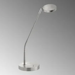 Lampe de table FHL easy Luna LED Nickel mat, 1 lumière