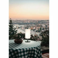 Lampe de table FHL easy Larino LED Anthracite, 1 lumière, Changeur de couleurs