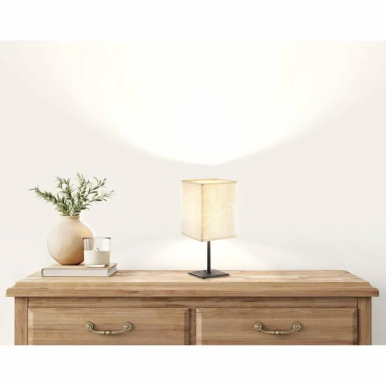 Lampe de table FHL easy Lela Noir, 1 lumière