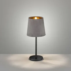 Lampe de table FHL easy Palina Noir, 1 lumière