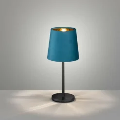 Lampe de table FHL easy Palina Noir, 1 lumière