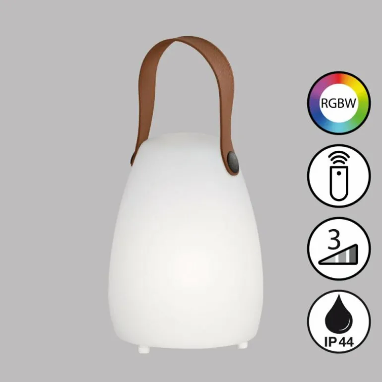 Lampe de table FHL easy Ruby LED Blanc, 1 lumière, Télécommandes, Changeur de couleurs