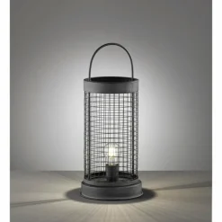 Lampe de table FHL easy TIANA Gris, 1 lumière