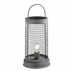 Lampe de table FHL easy TIANA Gris, 1 lumière