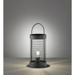 Lampe de table FHL easy TIANA Gris, 1 lumière