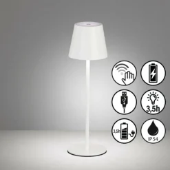 Lampe de table FHL easy Viletto LED Blanc, 1 lumière