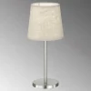 Lampe de table FHL-easy Eve Nickel mat, 1 lumière