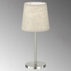 Lampe de table FHL-easy Eve Nickel mat, 1 lumière