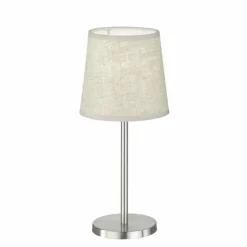 Lampe de table FHL-easy Eve Nickel mat, 1 lumière