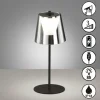 Lampe de table FHL-easy Marbella LED Noir, 1 lumière