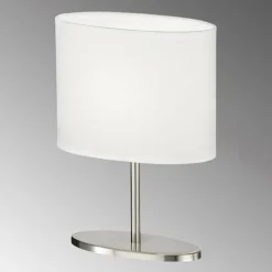 Lampe de table FHL-easy Momo Nickel mat, 1 lumière