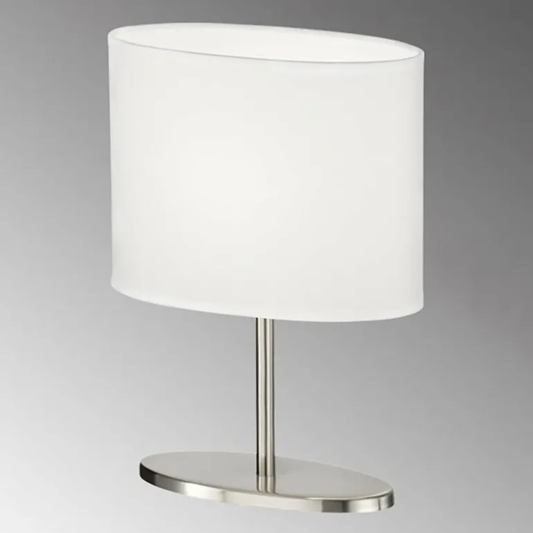 Lampe de table FHL-easy Momo Nickel mat, 1 lumière