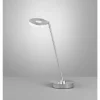 Lampe de table Fischer & Honsel Dent LED Nickel mat, 1 lumière