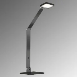 Lampe de table Fischer & Honsel Rike LED Noir, 1 lumière