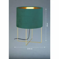 Lampe de table Fischer & Honsel Aura Or, 1 lumière