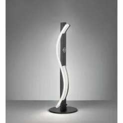 Lampe de table Fischer & Honsel Bridge LED Noir, 1 lumière