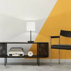 Lampe de table Fischer & Honsel Bali Noir, 1 lumière