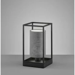 Lampe de table Fischer & Honsel Gilli Noir, 1 lumière