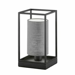 Lampe de table Fischer & Honsel Gilli Noir, 1 lumière