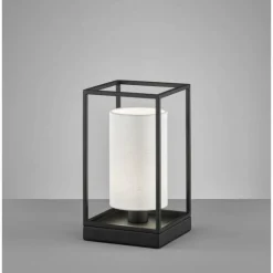 Lampe de table Fischer & Honsel Gilli Noir, 1 lumière