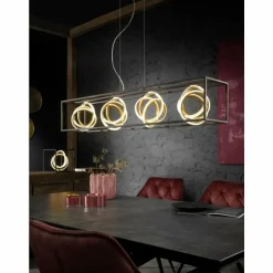 Lampe de table Fischer & Honsel Gisi LED Noir, 1 lumière