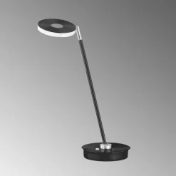 Lampe de table Fischer & Honsel Dent LED Noir, 1 lumière