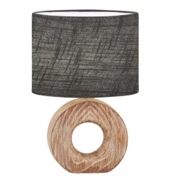 Lampe de table Fischer & Honsel Hanke Couleur bois, 1 lumière