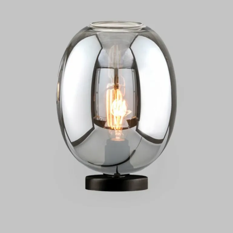 Lampe de table Fischer & Honsel Nayla Noir, 1 lumière