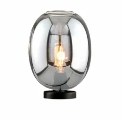 Lampe de table Fischer & Honsel Nayla Noir, 1 lumière