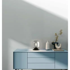 Lampe de table Fischer & Honsel Regi Noir, 1 lumière