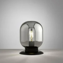 Lampe de table Fischer & Honsel Regi Noir, 1 lumière