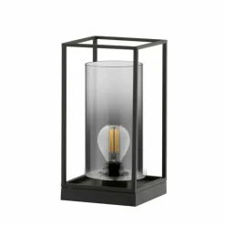 Lampe de table Fischer & Honsel Samu Noir, 1 lumière