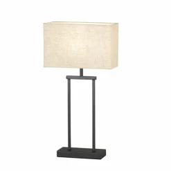 Lampe de table Fischer & Honsel Ann Noir, 1 lumière