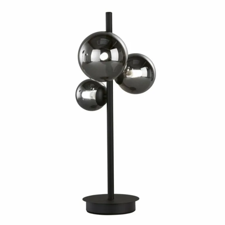 Lampe de table Fischer & Honsel Bala LED Noir, 3 lumières