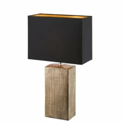 Lampe de table Fischer & Honsel Ouro Bronze, 1 lumière