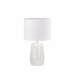 Lampe de table Fischer & Honsel Face Beige, 1 lumière
