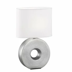 Lampe de table Fischer-Honsel Eye Argenté, 1 lumière