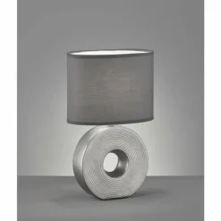 Lampe de table Fischer-Honsel Eye Argenté, 1 lumière
