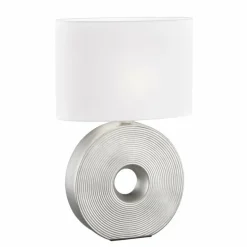 Lampe de table Fischer-Honsel Eye Argenté, 1 lumière
