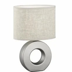 Lampe de table Fischer-Honsel Ponti Argenté, 1 lumière