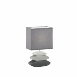 Lampe de table Fischer-Honsel Liner Gris, 1 lumière