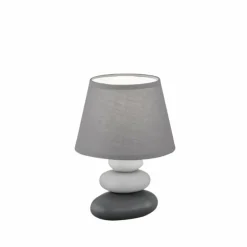 Lampe de table Fischer-Honsel Pibe Gris, 1 lumière