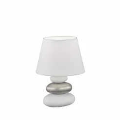 Lampe de table Fischer-Honsel Pibe Blanc, 1 lumière